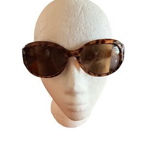 Hyyiyun Brown Tortoise Shell Oval Reading Sunglasses +3.00 Oversized Retro Style
